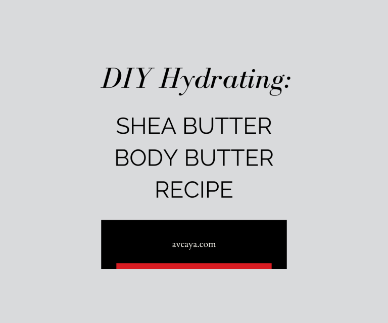 DIY Hydrating Shea Butter Body Butter Recipe